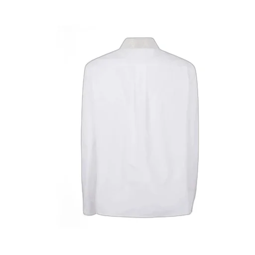 Embellished-Collar Cotton Shirt