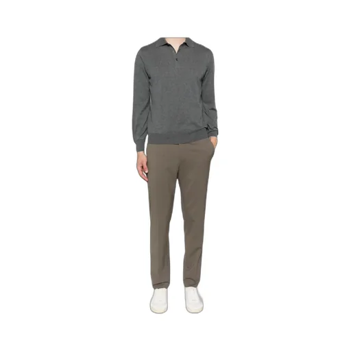 Casual Pants With Belt Loops