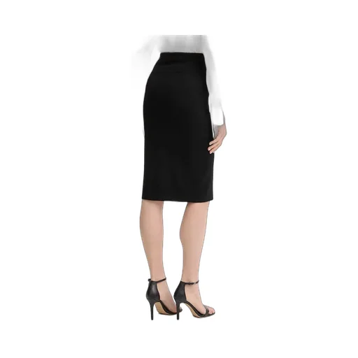 Patrizia Pepe Zip-Front Pencil Skirt