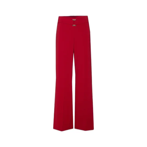 Patrizia Pepe Belted Wide-Leg Pants