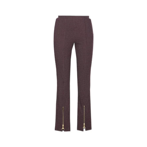 Patrizia Pepe Geometric Zip-Pants