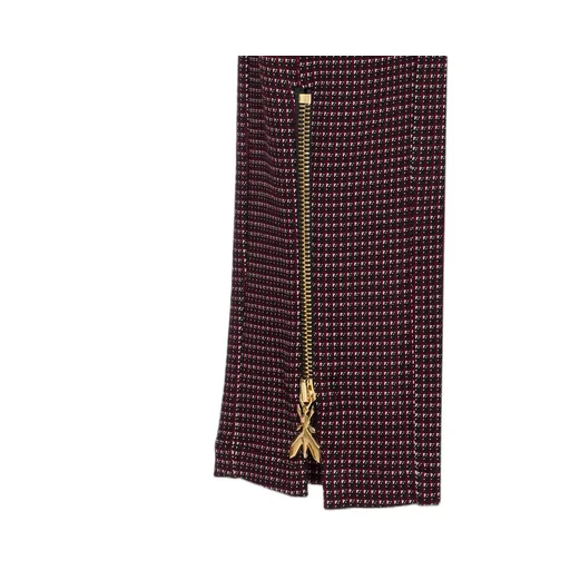 Patrizia Pepe Geometric Zip-Pants