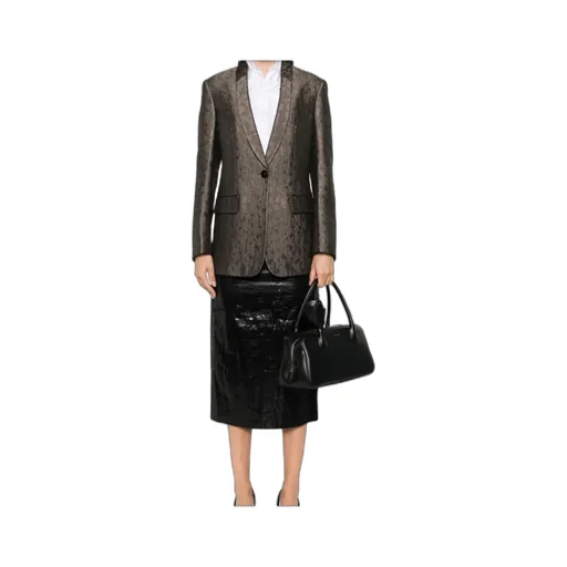 Long-Sleeved Suit Jacket