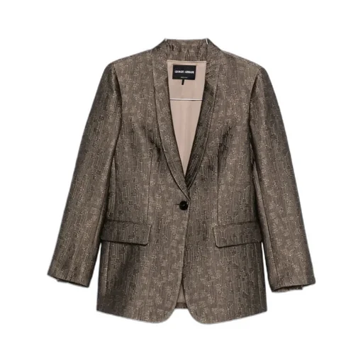 Long-Sleeved Suit Jacket