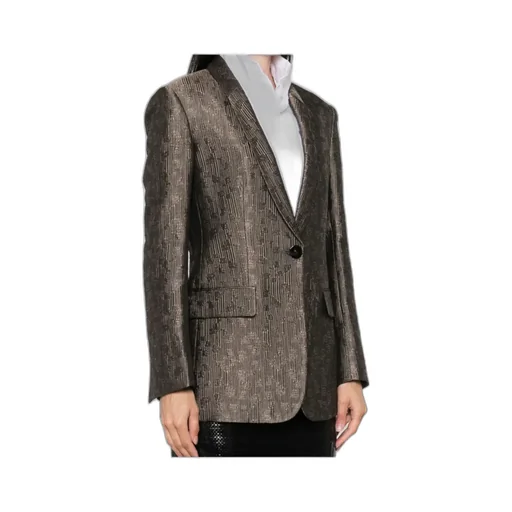 Long-Sleeved Suit Jacket