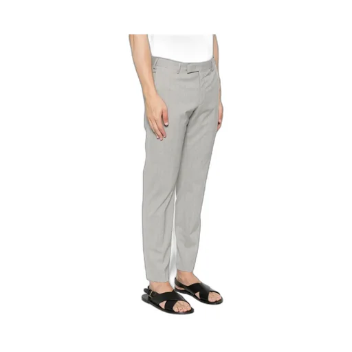 Pleated Zipper Casual Pants
