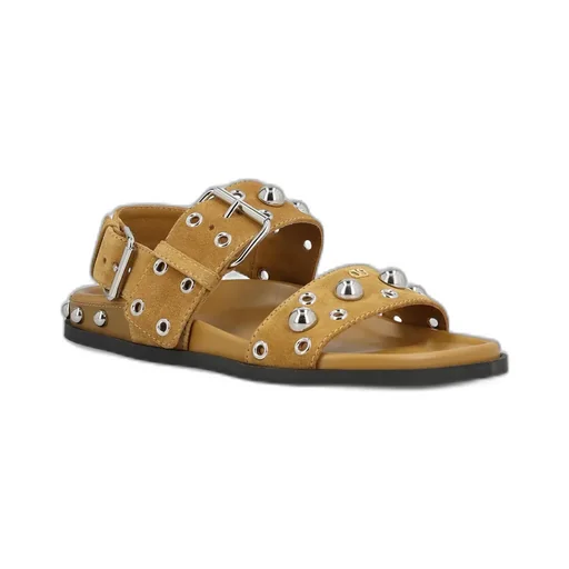 NellcÔTe Studded Buckle Sandals