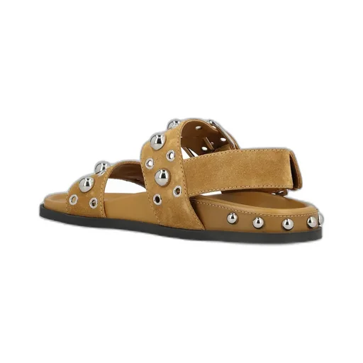 NellcÔTe Studded Buckle Sandals