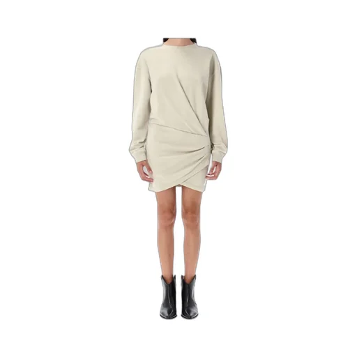 Pipper Fleece Twist-Front Mini Dress
