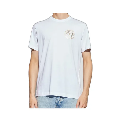 Versace Jeans Couture Logo Printed Crewneck T-Shirt