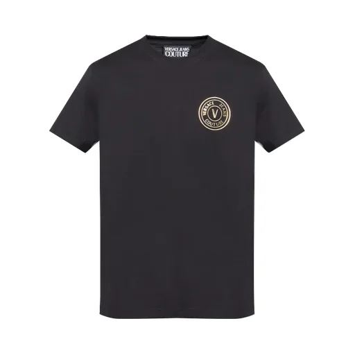 Versace Jeans Couture Logo Printed Crewneck T-Shirt