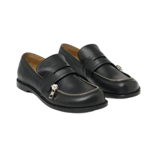 Leather Biker Moccasin