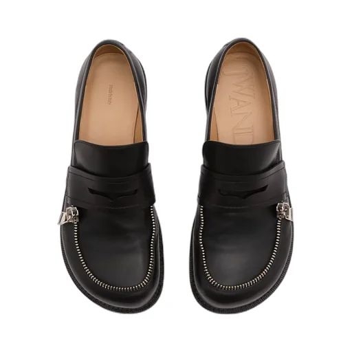Leather Biker Moccasin