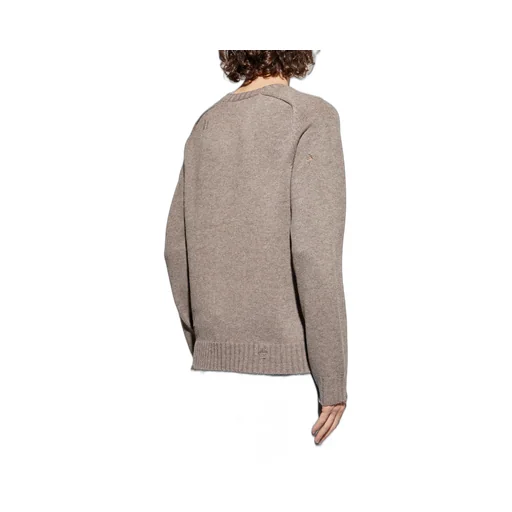 Distressed-Finish Sweater