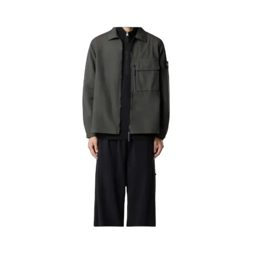 Stone Island Compass-Badge Zip-Up Jacket