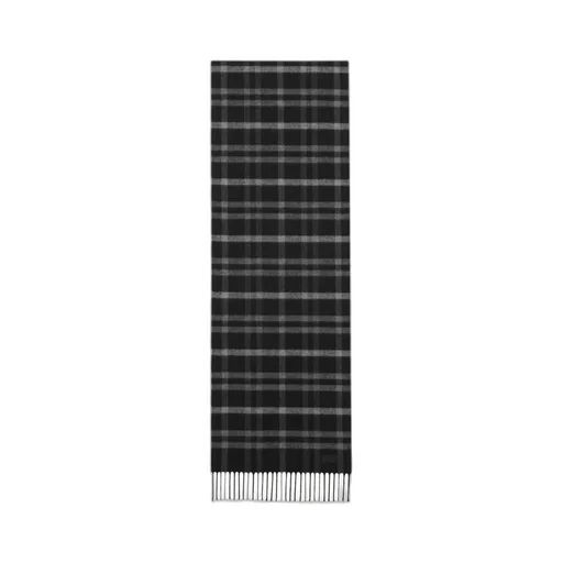 Tartan Scarf In Silk And Cashmere Jacquard