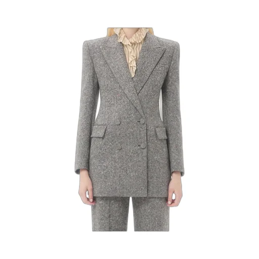 Long-Sleeved Suit Jacket