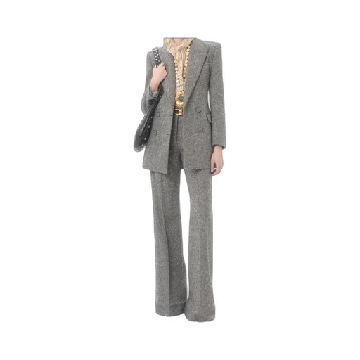 Long-Sleeved Suit Jacket