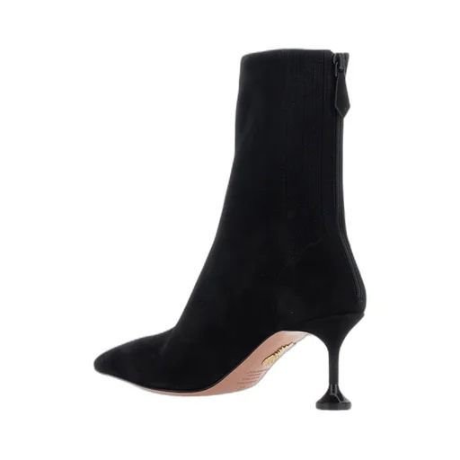 Aquazzura Rear Zipped Madison Booties