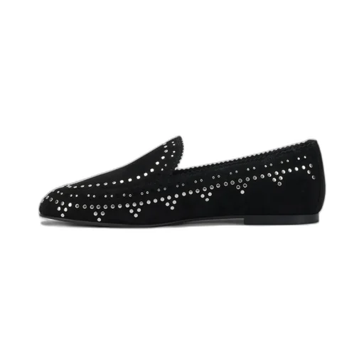 Aquazzura Stud Embellished Flat Shoes