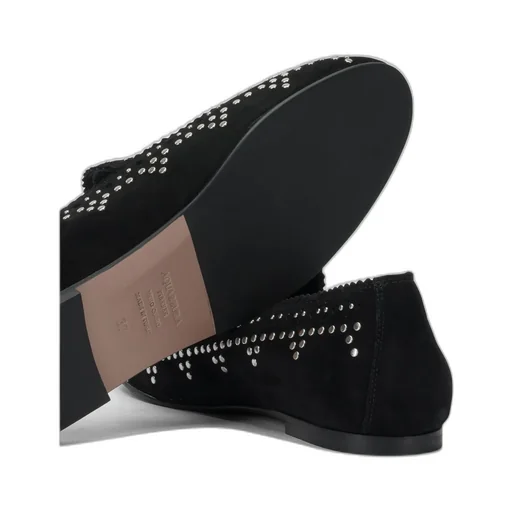 Aquazzura Stud Embellished Flat Shoes
