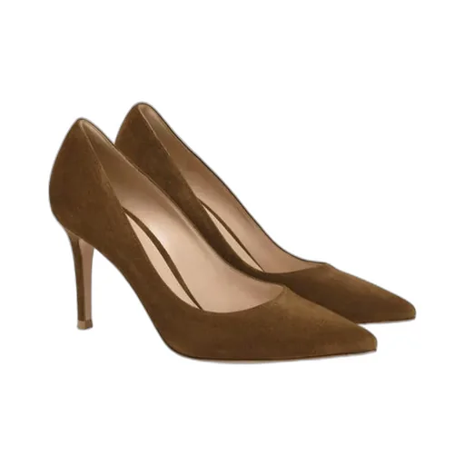 Pointed-Toe High-Heeled Sandals
