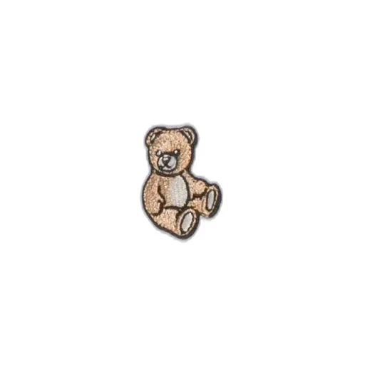 Teddy-Embroidered Cotton Shirt