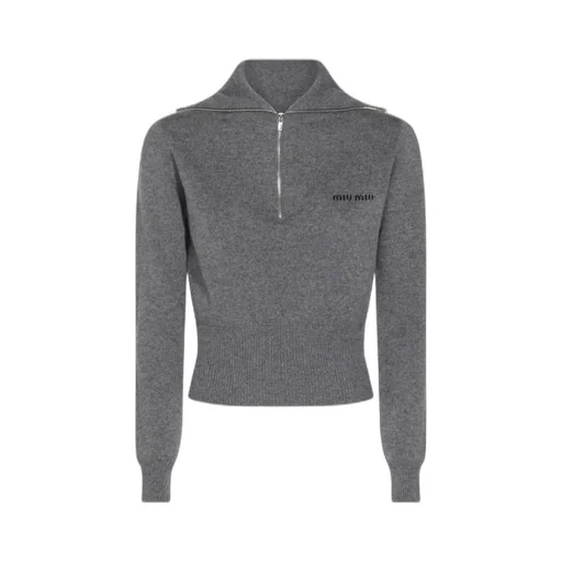 Cashmere Half-Zipper Sweater