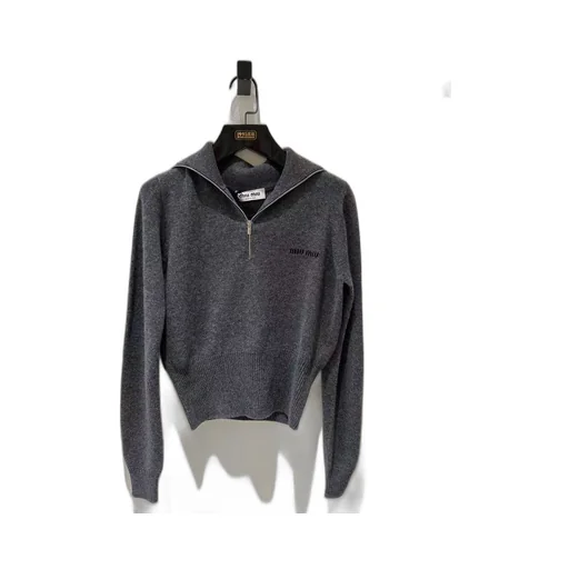 Cashmere Half-Zipper Sweater