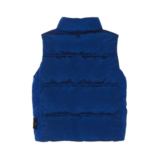 Stand Collar Down Vest