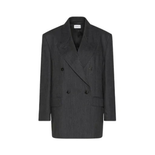 Double-Breasted Wool Blazer