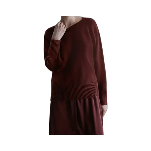 Boxy-Fit Pure Wool Sweater