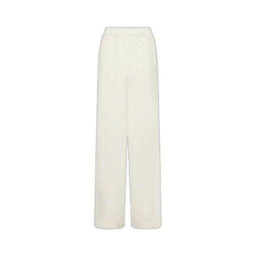 Envers Satin Trousers - Wool White