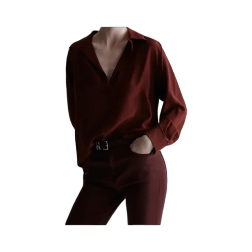 Silk Crepe De Chine Shirt
