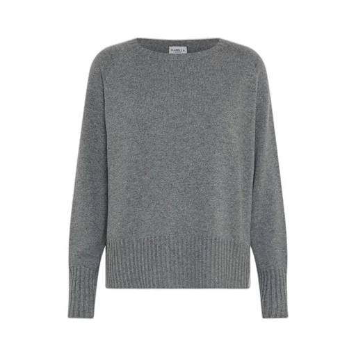 Oversized Cashmere-Blend Sweater - Medium Grey