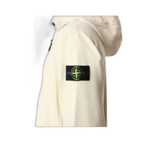 Hooded Zipper-Up Sweatshirt