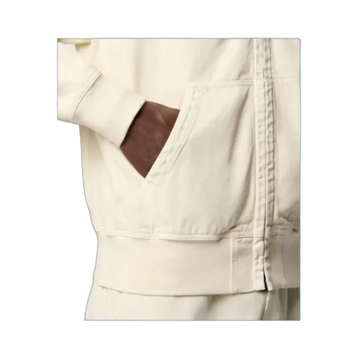 Hooded Zipper-Up Sweatshirt