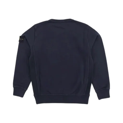 Stone Island Junior Compass Patch Crewneck Sweatshirt