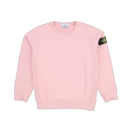 Logo-Patch Crew Neck Sweatshirt