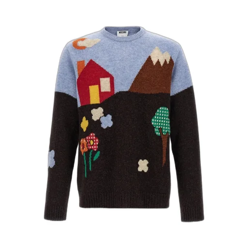 Moschino Shetland Knitted Sweater