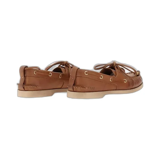 Golden Goose Deluxe Brand Ruched Lace-Up Loafers
