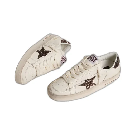 Golden Goose Deluxe Brand Stardan Glittered Sneakers