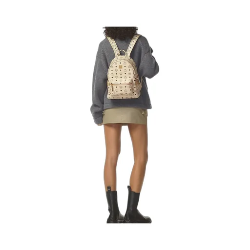 Mcm Stark Side Studs Backpack