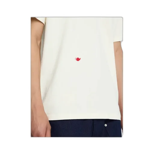 Jw Anderson Contrast Embroidery T-Shirt