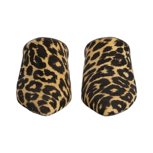 Jil Sander Leopard-Printed Pointed Toe Mules
