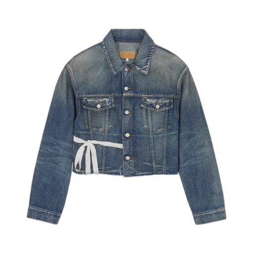 Mm6 Maison Margiela Button-Up Denim Jacket