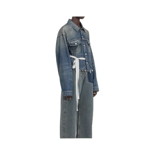 Mm6 Maison Margiela Button-Up Denim Jacket