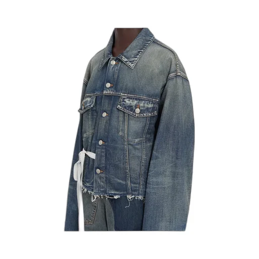 Mm6 Maison Margiela Button-Up Denim Jacket
