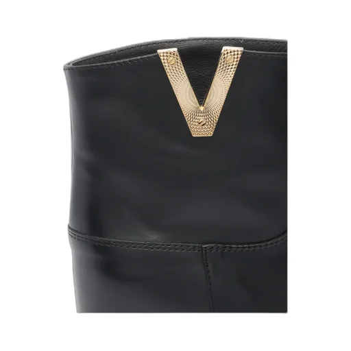 Via Roma 15 Logo Round-Toe Boots