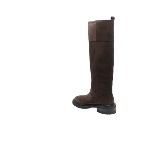 Via Roma 15 Buckled Round-Toe Boots